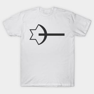 Combination of the three monotheistic religions symbols T-Shirt